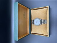 Besozzo - Via XXV Aprile 49 - Orologio Rolex Datejust 36 in Acciaio ROLEX DATEJUST 36MM 16220 WHITE ROMAN DIAL - ROLEX DATEJUST 36MM 16220 WHITE ROMAN DIAL